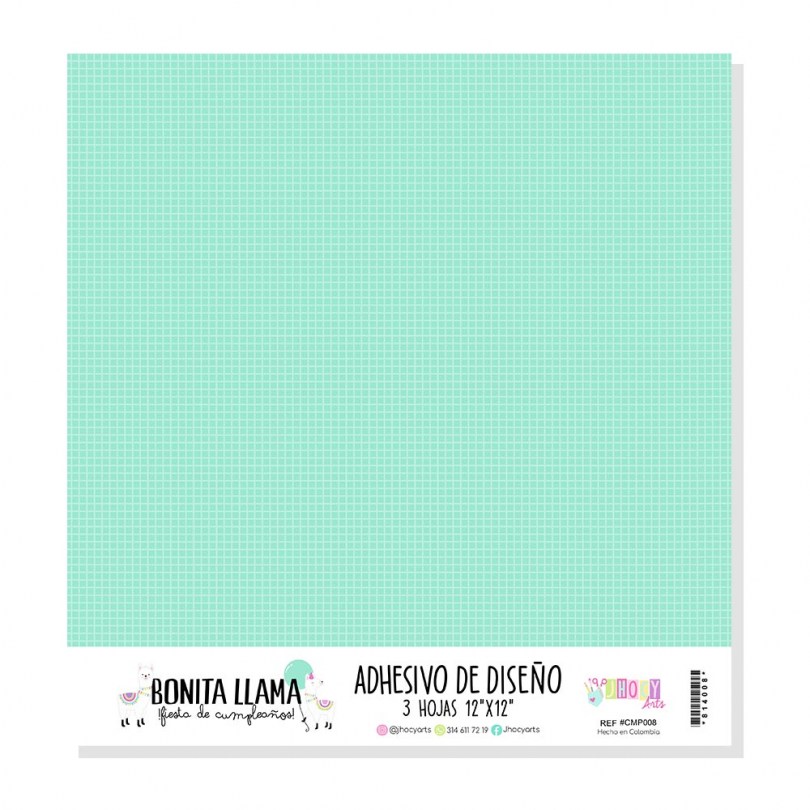 diseño cuadrado azul